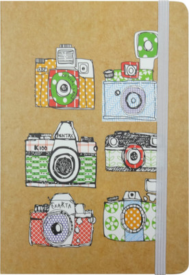 

Bag of Small Things A5 Notebook(Retro Camera, Multicolor)