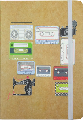 

Bag of Small Things A5 Notebook(Retro Cans, Multicolor)