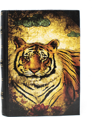 

Craft Club Regular Journal(100% Handmade Recycled Cotton Paper Journal In Leather Spine, Multicolor)