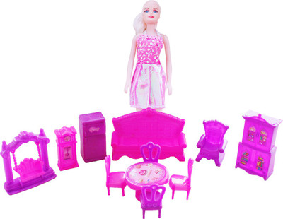 

Toys Factory FITMENT DOLL SET(Multicolor)