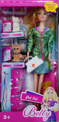 

SS Traders SS TRADERS- Cute Multicolor Doll with doctor Accessories,Good gift item for Girls(Multicolor)