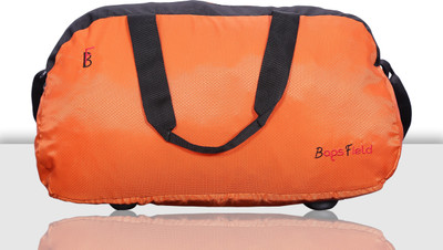 Orange and black duffle bag outlet