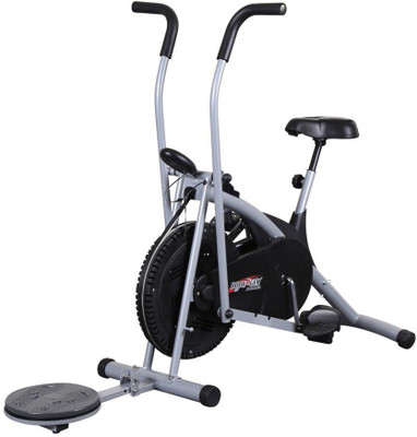 

Iris Air bike 201 Body Gym with Twister for home gym use Dual-Action Stationary Exercise Bike(Multicolor)