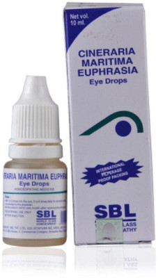 

SBL Cineraria Maritima Euphrasia Eye Drops (10ml) Eye Drops(10 ml)
