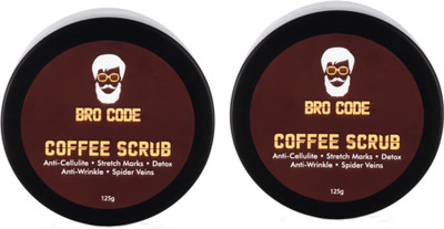 

Bro code Coffee Scrub for Men and Women-100% Natural 125 GMS Scrub (250 g) Be the first to Review this product(250 g)