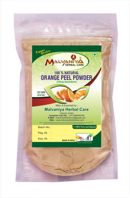 

Malvaniya Herbal Care 100% Natural Orange Peel (Citrus Aurantium) Powder For Naturally Glowing Skin (227g)(227 g)