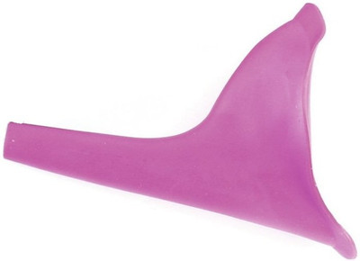 

QUINERGYS ™ Deep pink - The Peepo- Female Urinary Device / Portable Urinal so Women Can Pee Standing up When Away From a Bathroom Reusable Female Urination Device(Deep pink, Pack of 1)
