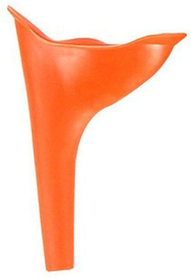 

Wonder World ™ Peach - Portable Urinary Device Female Urinal Funnel provides a hygienic solution Reusable Female Urination Device(Peach, Pack of 1)