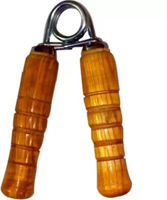 

Monika Sports wooden 1 pc hand grip for exercise Hand Grip/Fitness Grip(Brown)