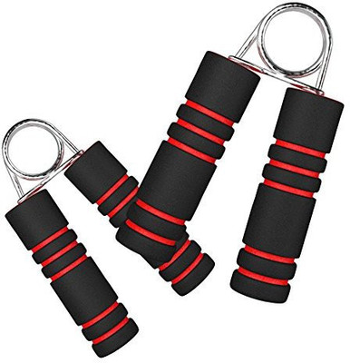 

N.VCOMMUNICATION24X7 BEST QUALITY FOAM Hand Grip/Fitness Grip(Red, Black)