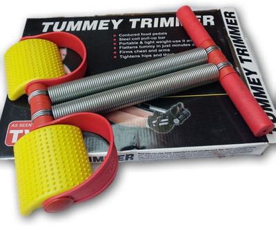 

Manogyam Abs Tummy Trimmer With Single Steel Spring Burn Off Calories & Tone Your Muscles Ab Exerciser(Red, Yellow)