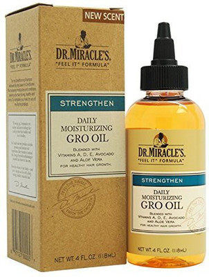 

Dr. Miracle's Feel It Formula Strengthen Daily Moisturizing Gro Oil 4 Ounce Hair Oil(113 g)