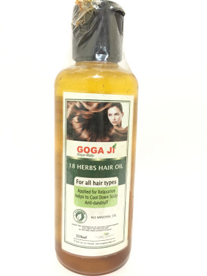 

Goga ji kaya kalp 18 Herbs Hair Oil(210 ml)
