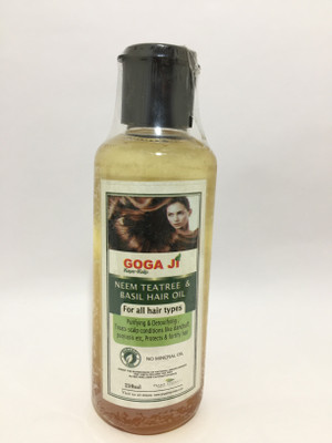 

Goga ji kaya kalp Neem Treatree & Basil Hair Oil(210 ml)
