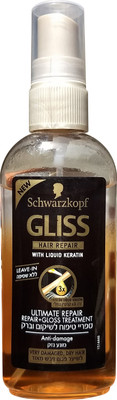 

Schwarzkopf Gliss Hair Repair Liquid Keratin Serum(100 ml)