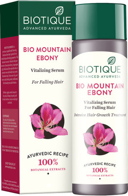 

Biotique Bio Mountain Ebony vitalizing serum for falling hair(120 ml)