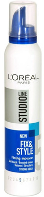 

L'Oreal Studio Line No. 5 New Fix & Style Fixing Mousse (200ml) Mousse(200 ml)