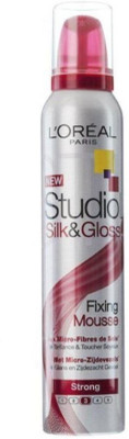 

L'Oreal Studio Line No. 3 Silk & Gloss Fixing Mousse (200ml) Mousse(200 ml)