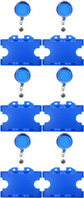 

TheFlauntStore Plastic ID Badge Holder(Pack of 12)