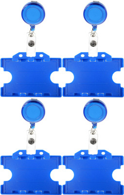 

TheFlauntStore Plastic ID Badge Holder(Pack of 8)