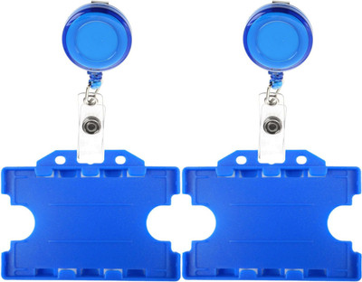 

TheFlauntStore Plastic ID Badge Holder(Pack of 4)