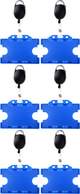 

TheFlauntStore Plastic ID Badge Holder(Pack of 12)