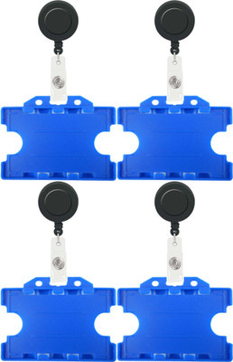

TheFlauntStore Plastic ID Badge Holder(Pack of 6)