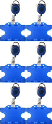 

TheFlauntStore Plastic ID Badge Holder(Pack of 12)