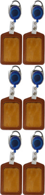 

TheFlauntStore Plastic ID Badge Holder(Pack of 12)