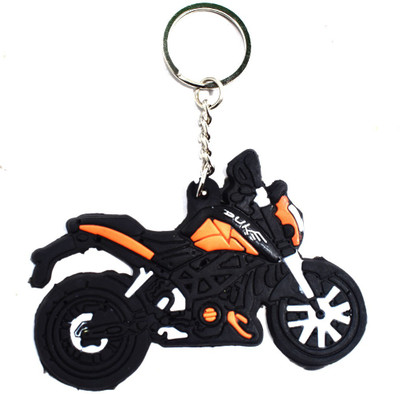 

Deal4Online Hand made PVC Key Ring ( Bike ) Key Chain