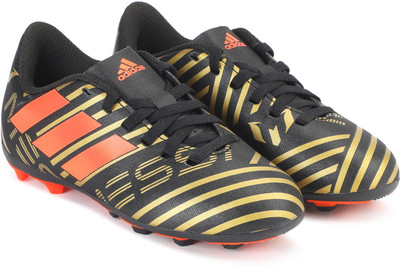

ADIDAS Boys Lace Football Shoes(Multicolor, Cblack/solred/tagome