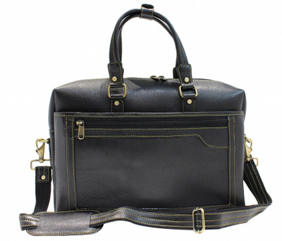 

NIZAMI CORPORATION 15.6 inch Expandable Laptop Messenger Bag(Black)