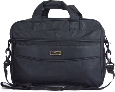 

Fashion Knockout 15 inch Expandable Laptop Messenger Bag(Black)
