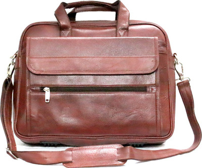 

NIZAMI CORPORATION 17 inch Laptop Messenger Bag(Brown)