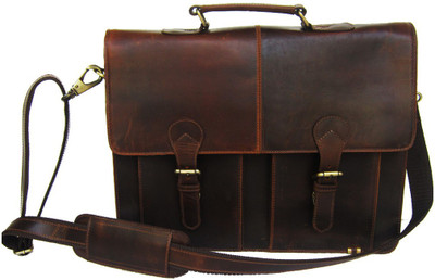 

Creativity Creations 15 inch Laptop Messenger Bag(Brown)