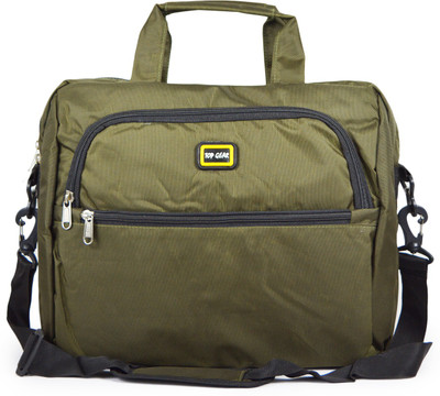 

Fashion Knockout 15 inch Expandable Laptop Messenger Bag(Brown)