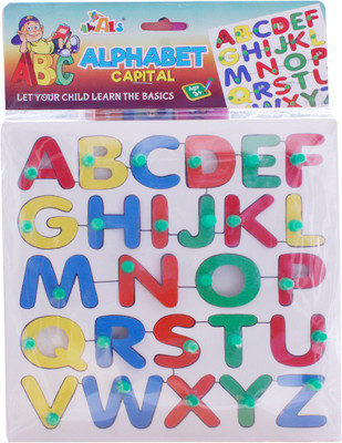 

Toys Factory EDUCATIONAL SET ALPHABETS(Multicolor)