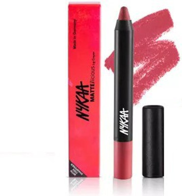 

Nykaa MATTE-ilicious Crayon Lipstick - Pink On Fleek - 03 (2.8g)(Pink On Fleek)