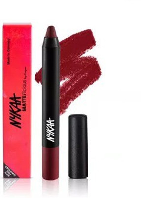 

Nykaa MATTE-ilicious Crayon Lipstick - Perfect Plum 02 (2.8g)(Perfect Plum)