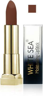 

White sea cosmetics makeup lady kiss proff velvet matte lipstick set of 1 lip color(brown, 5 g)