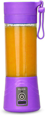 

Zizatrendz Portable Juicer 230 W Juicer Mixer Grinder(Purple, 1 Jar)