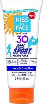 

Kiss My Face Cool Sport Face Neck Sunscreen Lotion(59.15 ml)