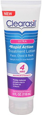

Clearasil Ultra Rapid Action Facial Treatment Moisturizing Lotion(118.3 ml)