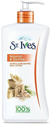 

St. Ives Nourish Soothe Oatmeal Shea Butter Body Lotion(621.05 ml)