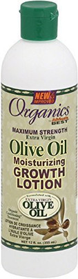 

Africas Best Organics Maximum Strength Extra Virgin Olive Oil Moisturizing Growth Lotion(354.89 ml)