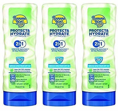 

Banana Boat Protect Hydrate Sunscreen lotion(177 ml)