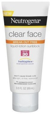 

Neutrogena Clear Face Sunblock Lotion(88.73 ml)