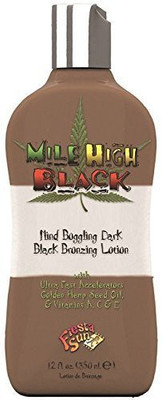 

Fiesta Sun Mile High Black Dark Bronzer Sunbed Tanning Lotion Cream(350 ml)