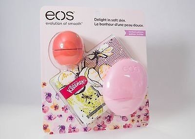 

Eoskleenex Eos Limited Edition Spring Kit With Lip Balm lotion(70.98 ml)