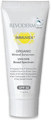 

Revoderm Natural Mineral Sunscreen UvaUvb Broad Spectrum Zinc Oxide Lotion(115 g)